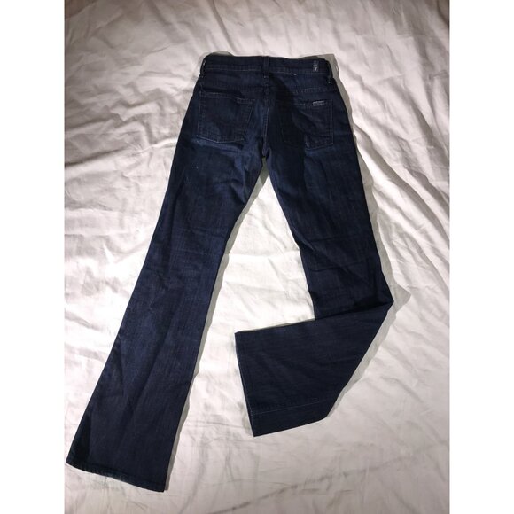 7 For All Mankind  Women's High Waist Bootcut Western Style Boho Chic Jeans - Picture 2 of 9